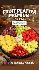 Platter Buah Segar Premium (Untuk 5 Orang)