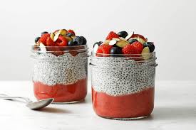 Puding Chia Seed Cup (Untuk Dessert)