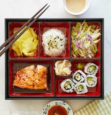 Bento Box Salmon Teriyaki Spesial