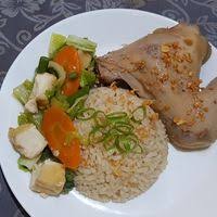 Ayam Kukus Jahe & Nasi Merah