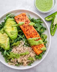 Salmon Quinoa Bowl