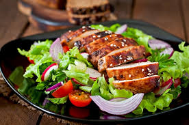 Salad Dada Ayam Panggang